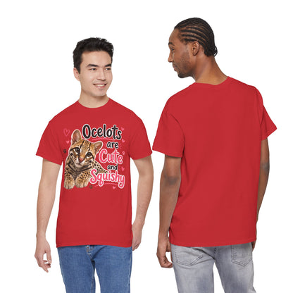 Ocelots Are Cute and Squishy T-Shirt