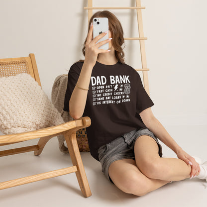 Dad Bank Funny Father T-Shirt