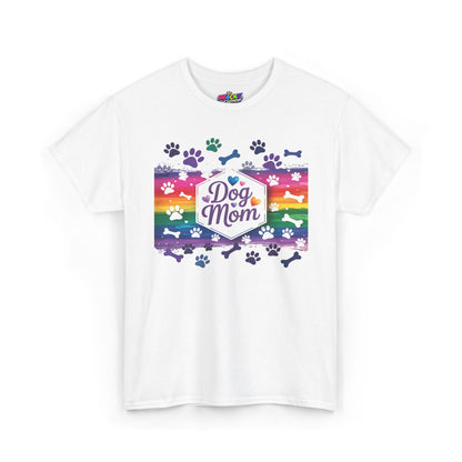 Rainbow Dog Mom T-Shirt