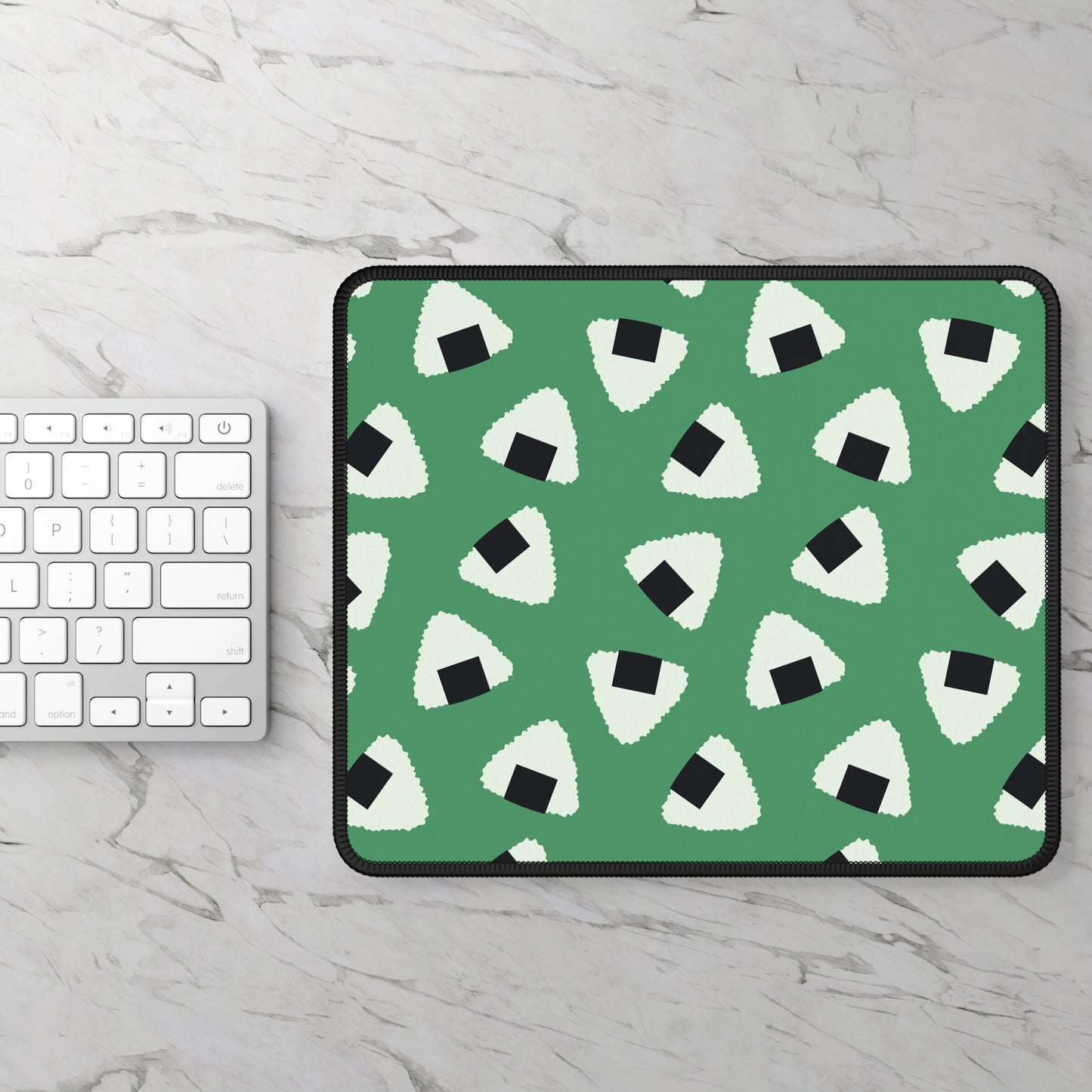 Onigiri Pattern Mouse Pad