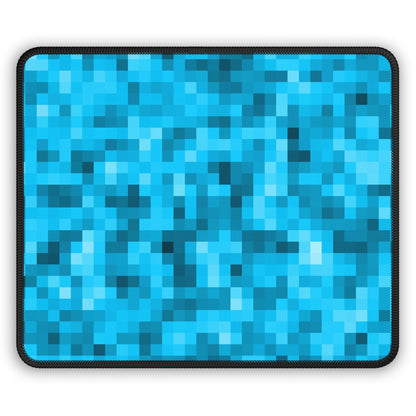 Ocean Pixel Blue Mouse Pad