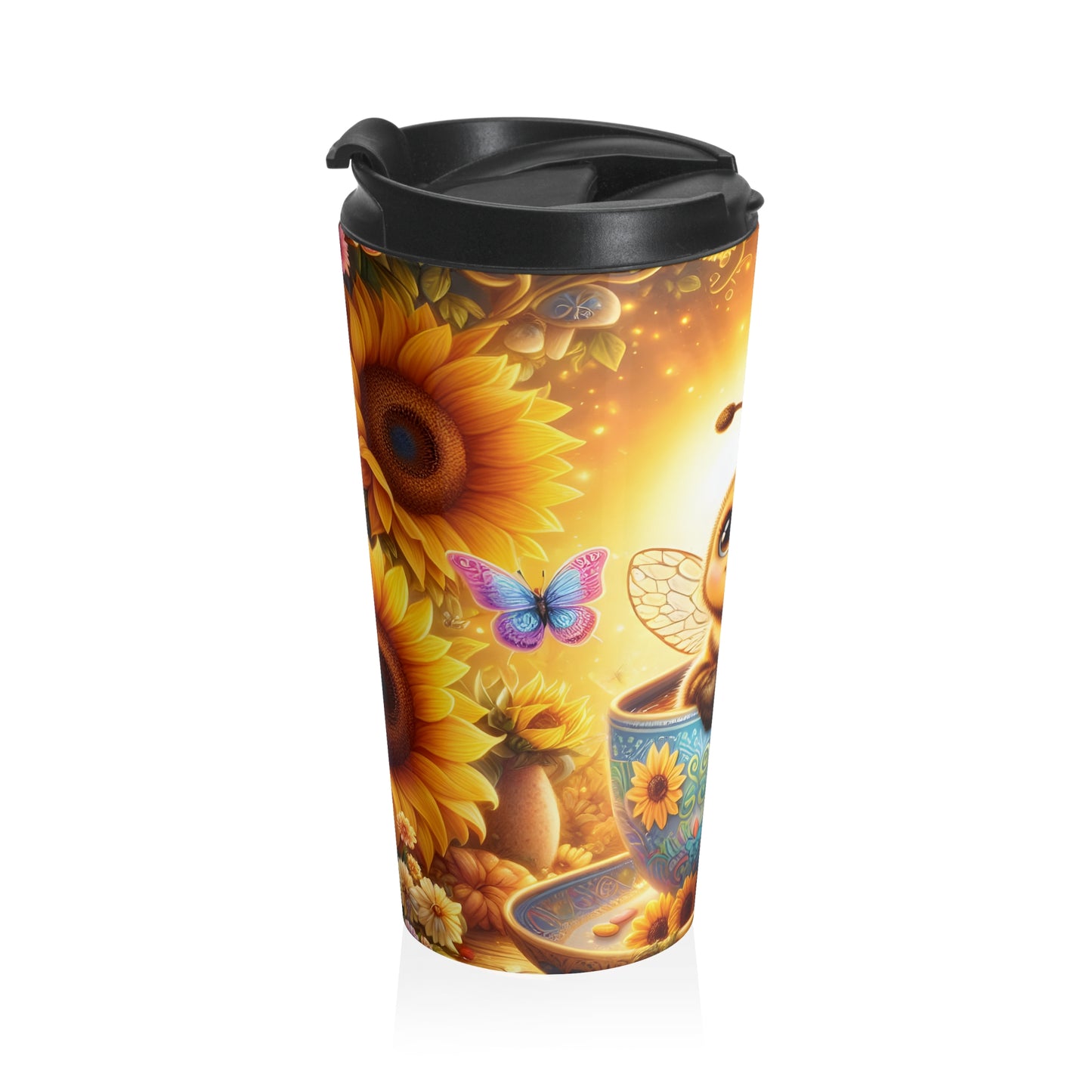 Sunny Bee Travel Mug