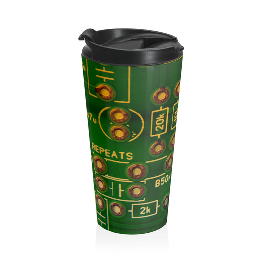 Circuit Board Mug – 15oz Stainless Steel Travel Cup