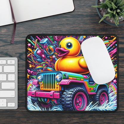 Colorful Rubber Duck Mouse Pad