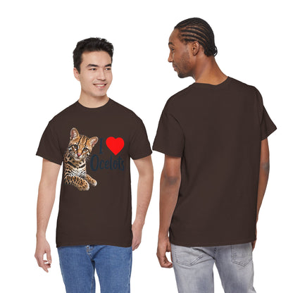 I Love Ocelots T-Shirt