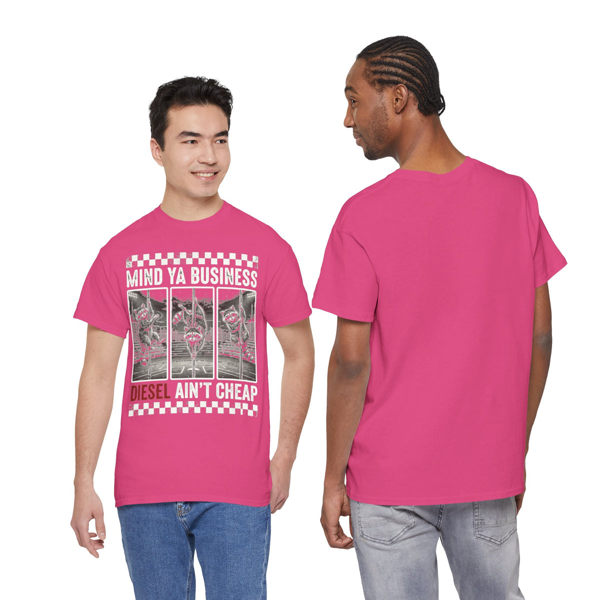 Mind Ya Business Diesel Ain’t Cheap Raccoon T-Shirt