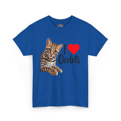 I Love Ocelots T-Shirt