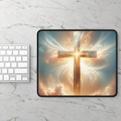 Radiant Cross Mouse Pad