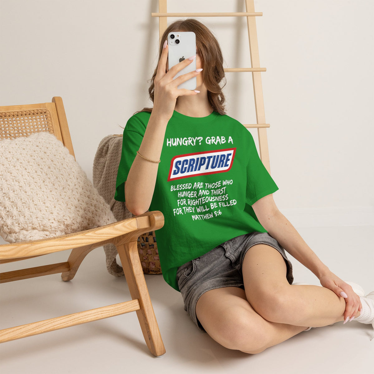 Hungry? Grab a Scripture Christian T-Shirt