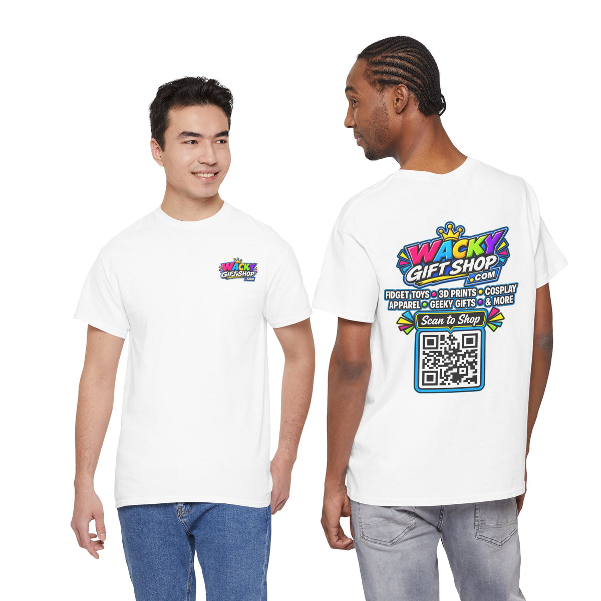 Official WackyGiftShop.com Logo T-Shirt