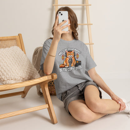 Do You Copy? Over Cat Ham Radio T-Shirt