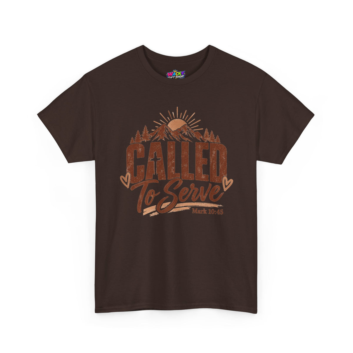 Called to Serve Mark 10:45 Christian T-Shirt