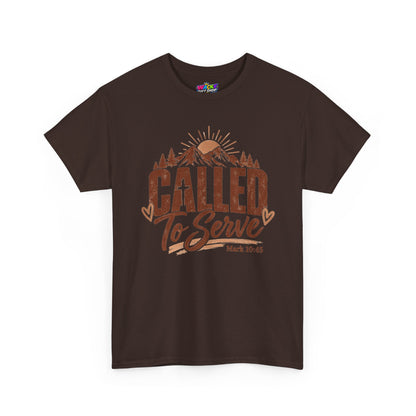 Called to Serve Mark 10:45 Christian T-Shirt