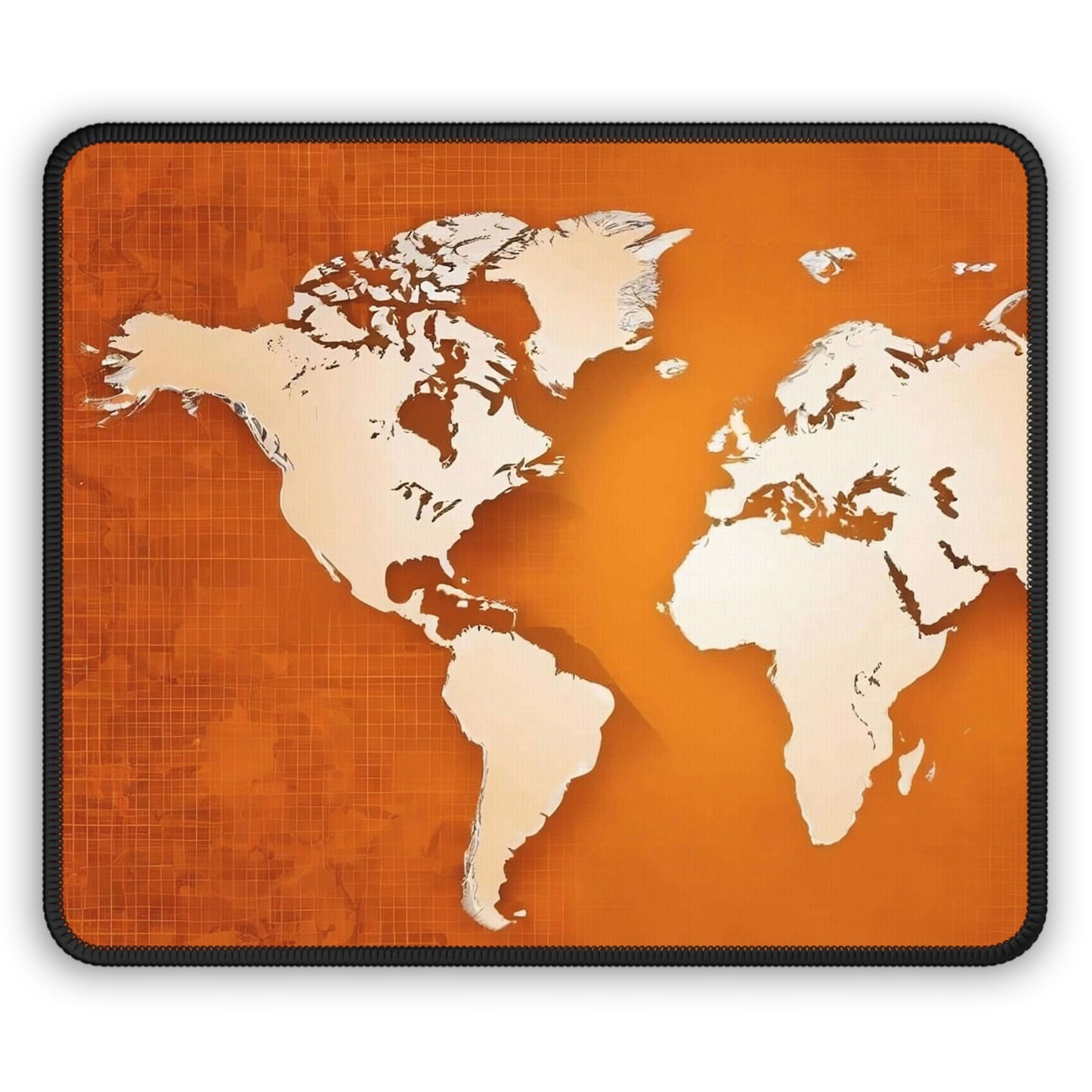 Wanderlust World Map Mouse Pad