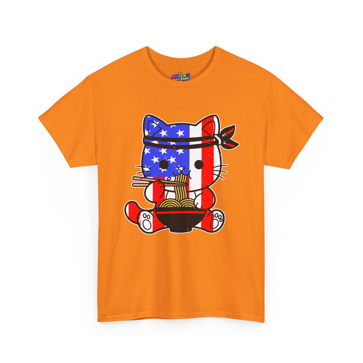 Patriotic Ramen Cat T-Shirt