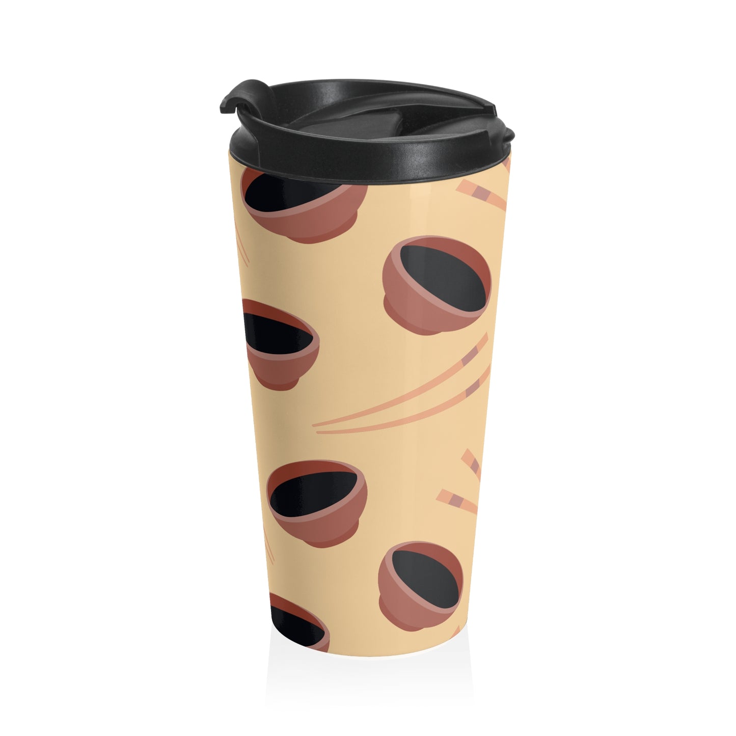 Chopsticks and Bowls Travel Mug