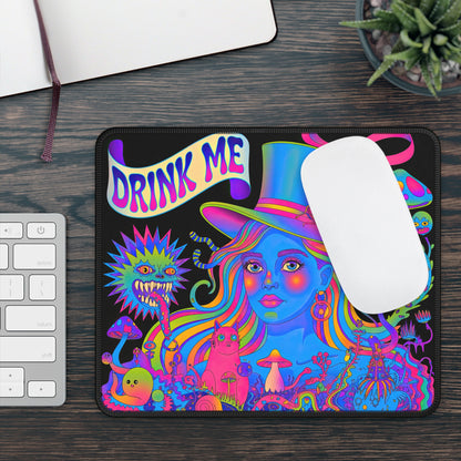 Drink Me Mouse Pad