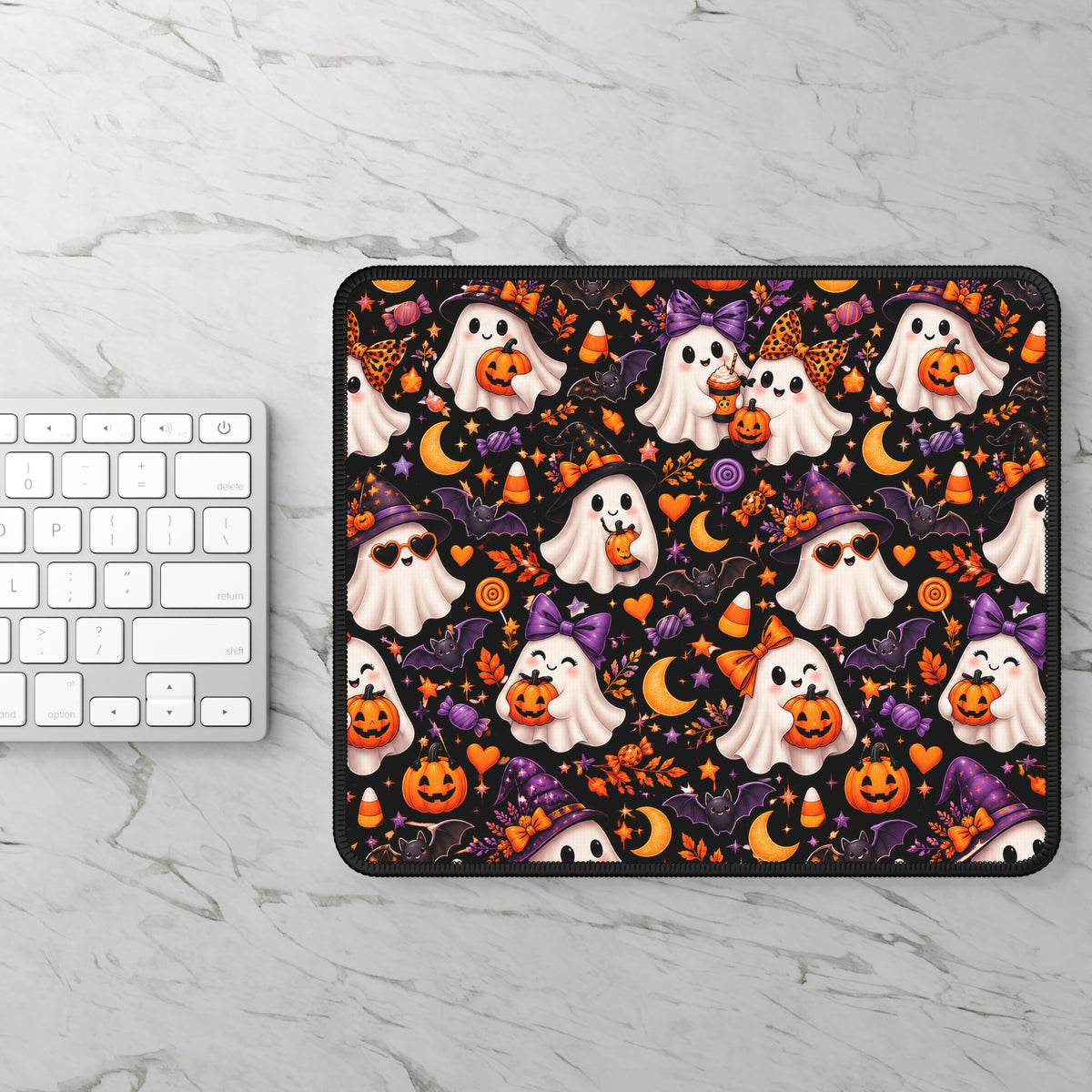 Halloween Ghost Party Mouse Pad