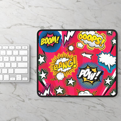 Comic Book Pop Art Mouse Pad