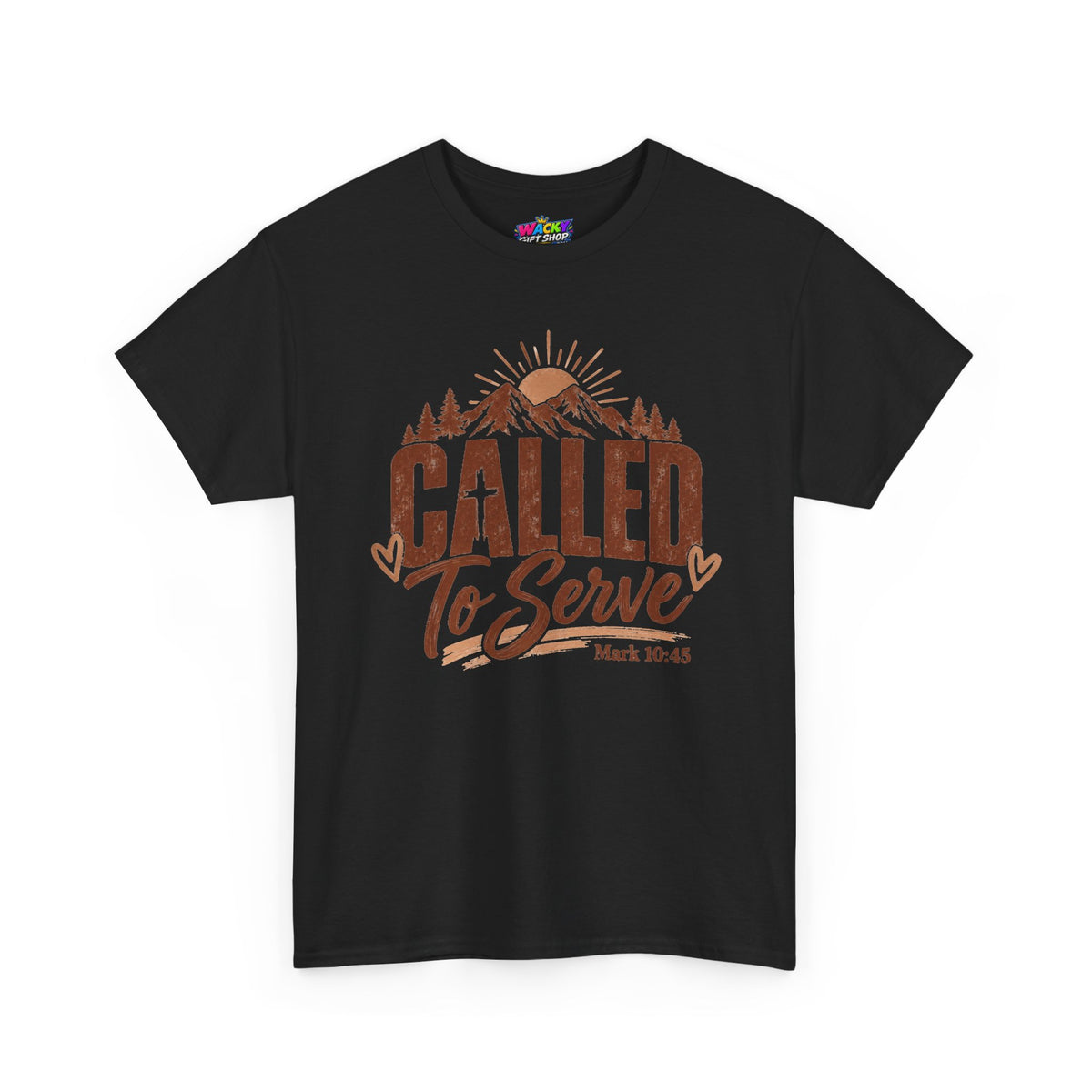 Called to Serve Mark 10:45 Christian T-Shirt