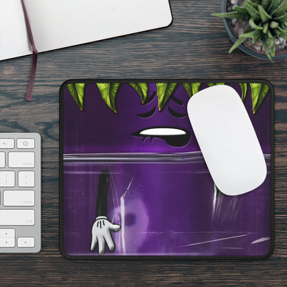 Drowning Grape Emoji Mouse Pad