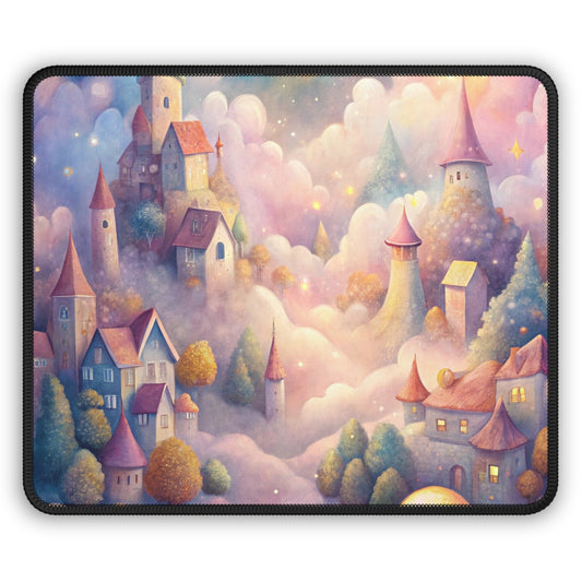 Dreamy Cloud Castle Mouse Pad