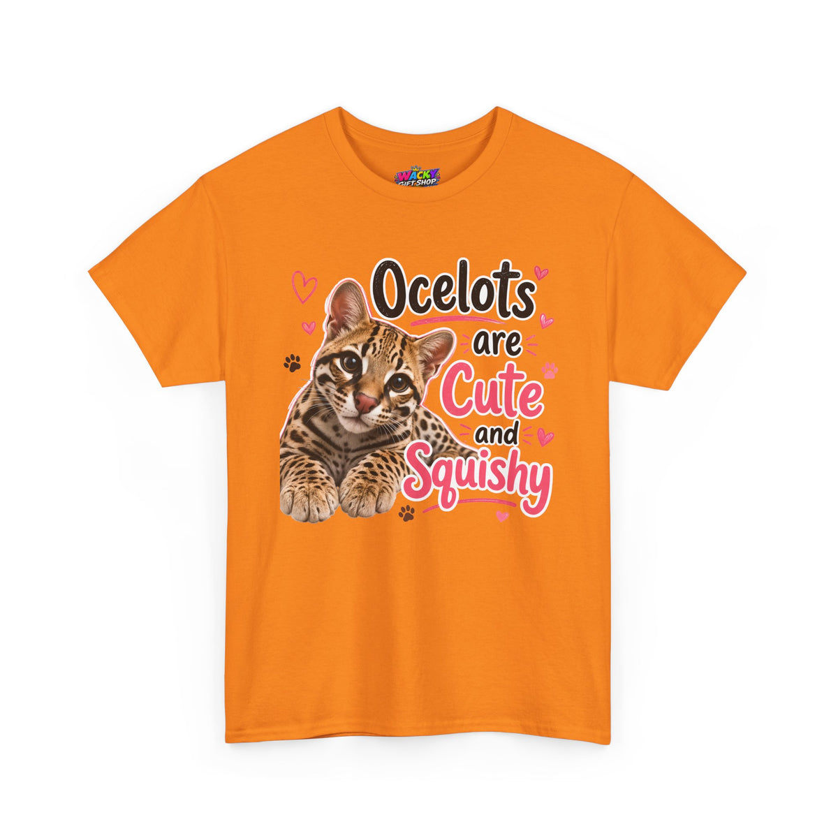 Ocelots Are Cute and Squishy T-Shirt