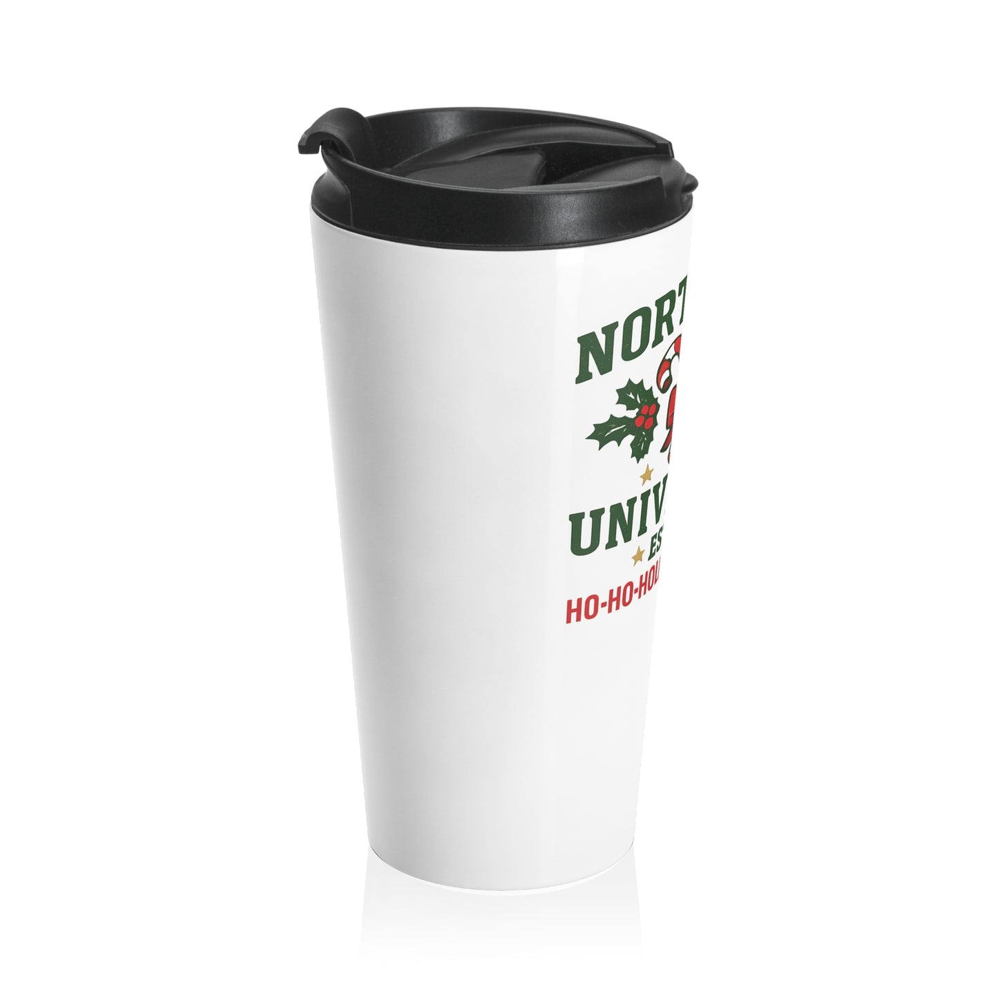 North Pole University Travel Mug