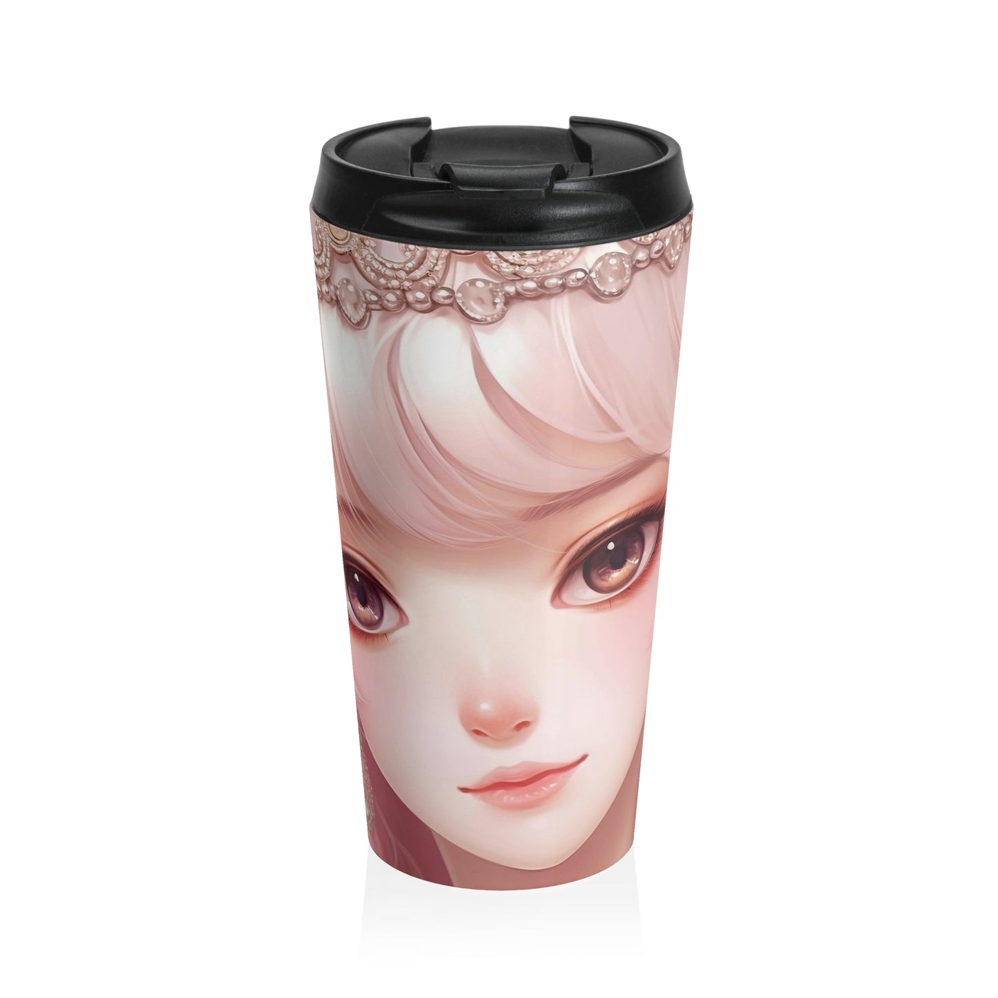 Rose Quartz Muse Travel Mug