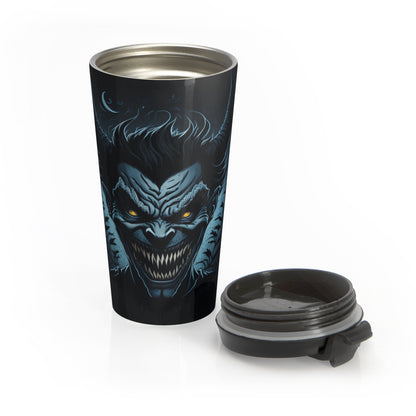 Midnight Demon Stainless Steel Travel Mug – 15oz