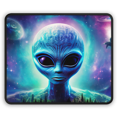 Galactic Guardian Alien Mouse Pad