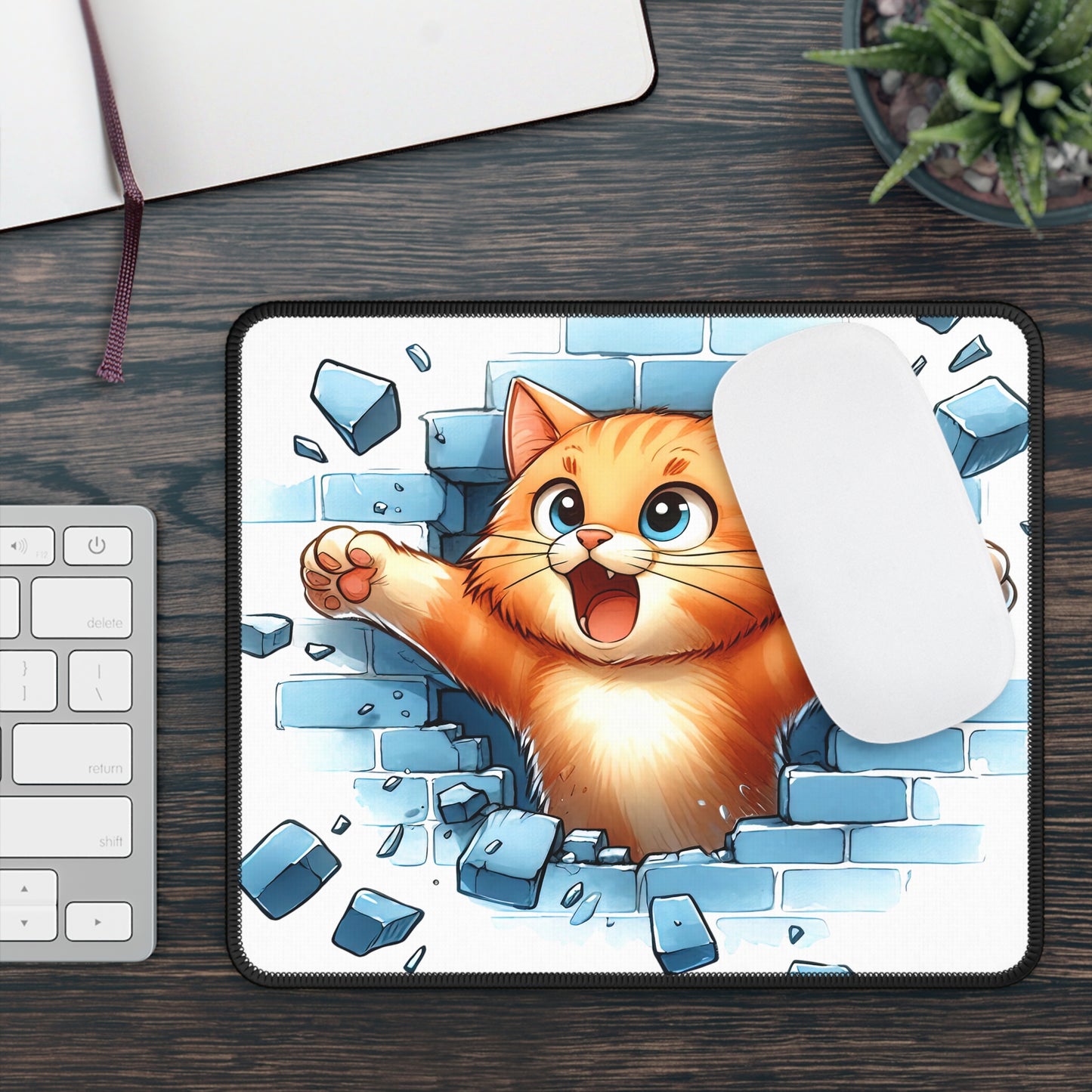 Breakthrough Kitty Mouse Pad