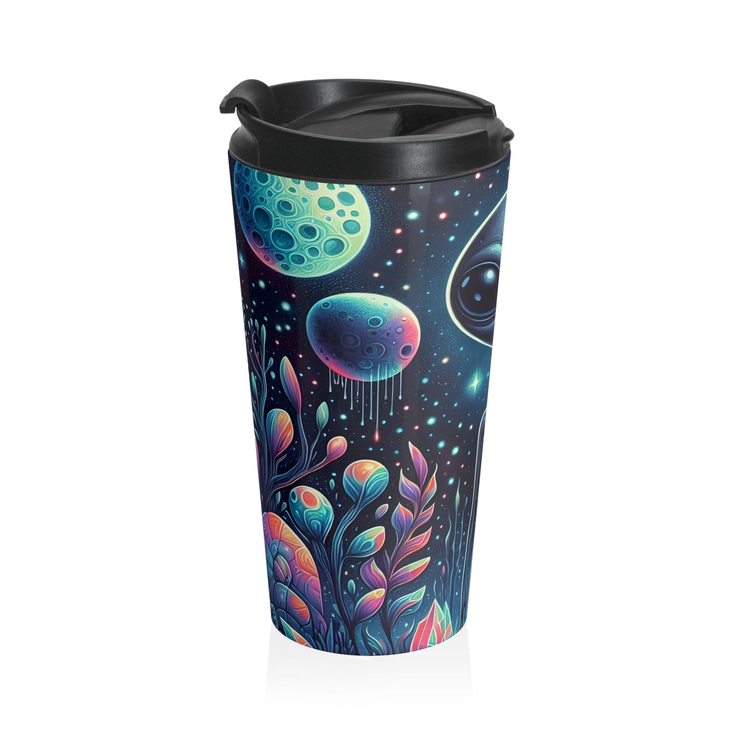 Cosmic Alien Travel Mug