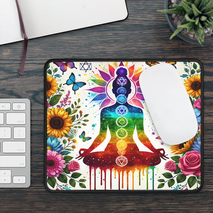 Chakra Bloom Meditation Mouse Pad