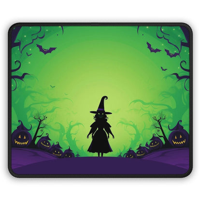 Halloween Witch Glow Mouse Pad