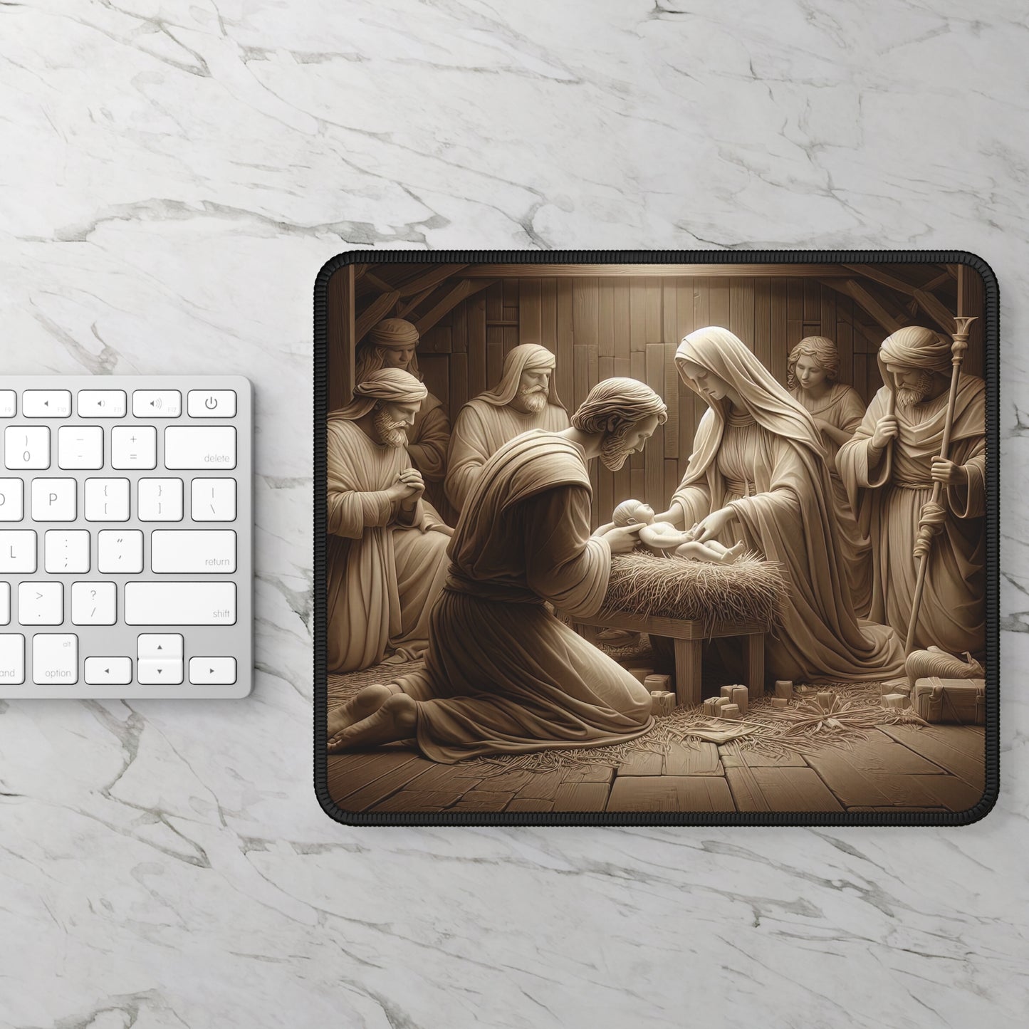 Holy Nativity Mouse Pad