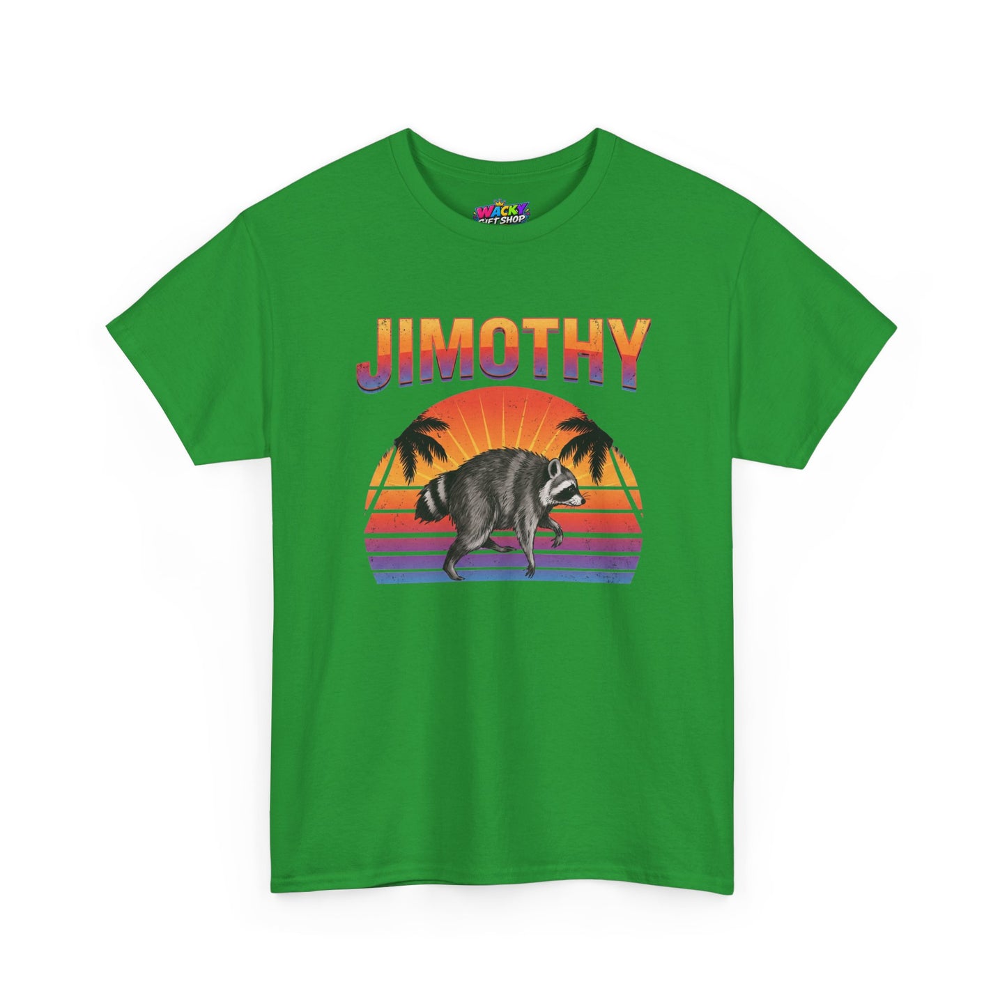 Jimothy Retro Sunset Raccoon T-Shirt