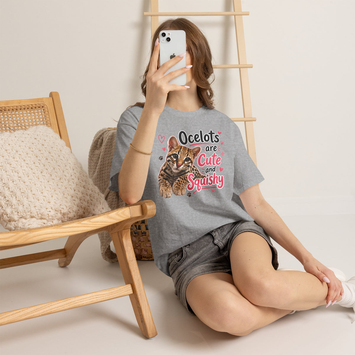 Ocelots Are Cute and Squishy T-Shirt