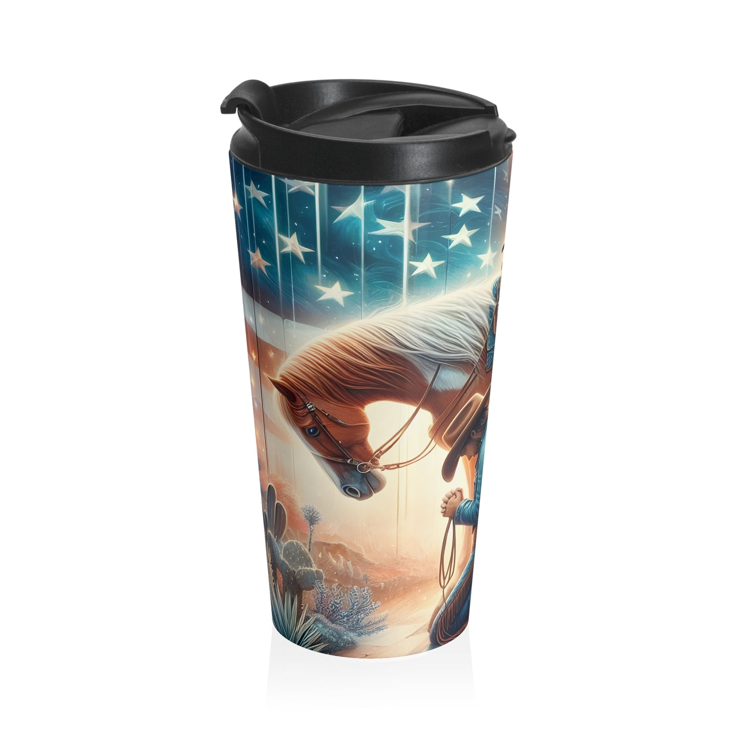 Cowboy Prayer Travel Mug