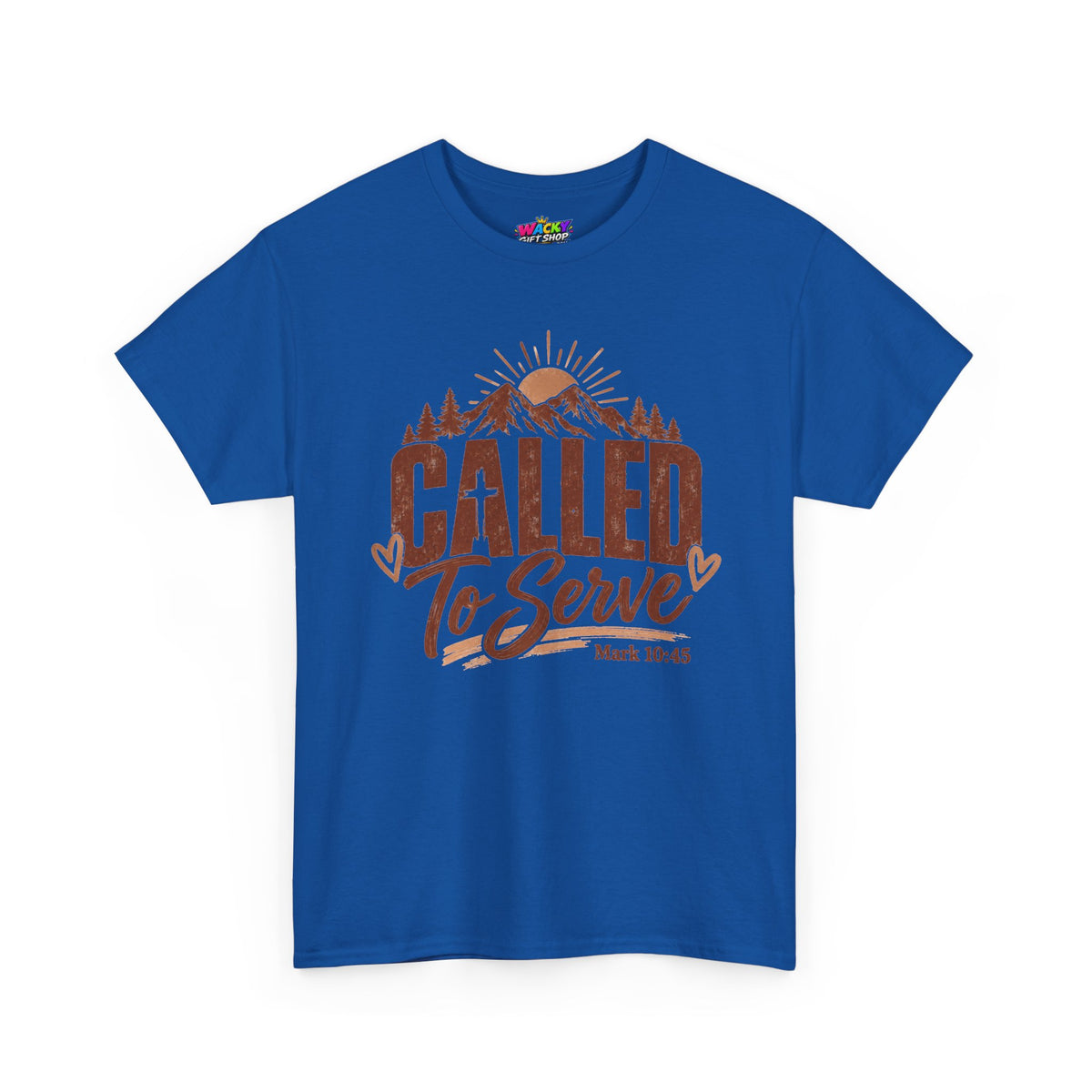 Called to Serve Mark 10:45 Christian T-Shirt