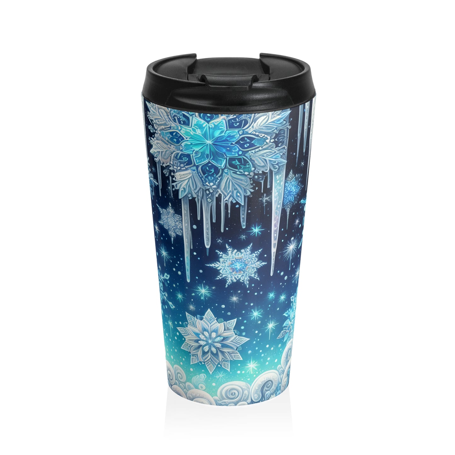 Frozen Icicle Magic Travel Mug