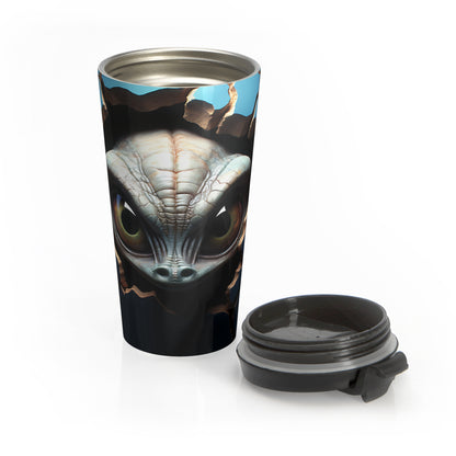 Alien Breakout Stainless Steel Travel Mug