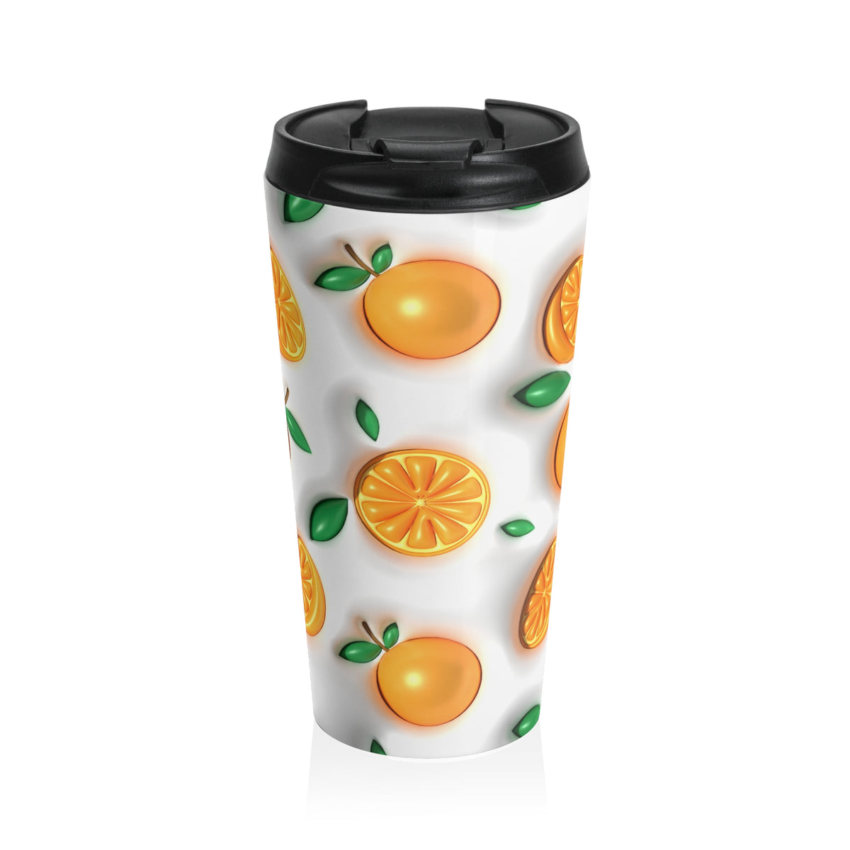 Orange You Glad Citrus Stainless Steel Travel Mug