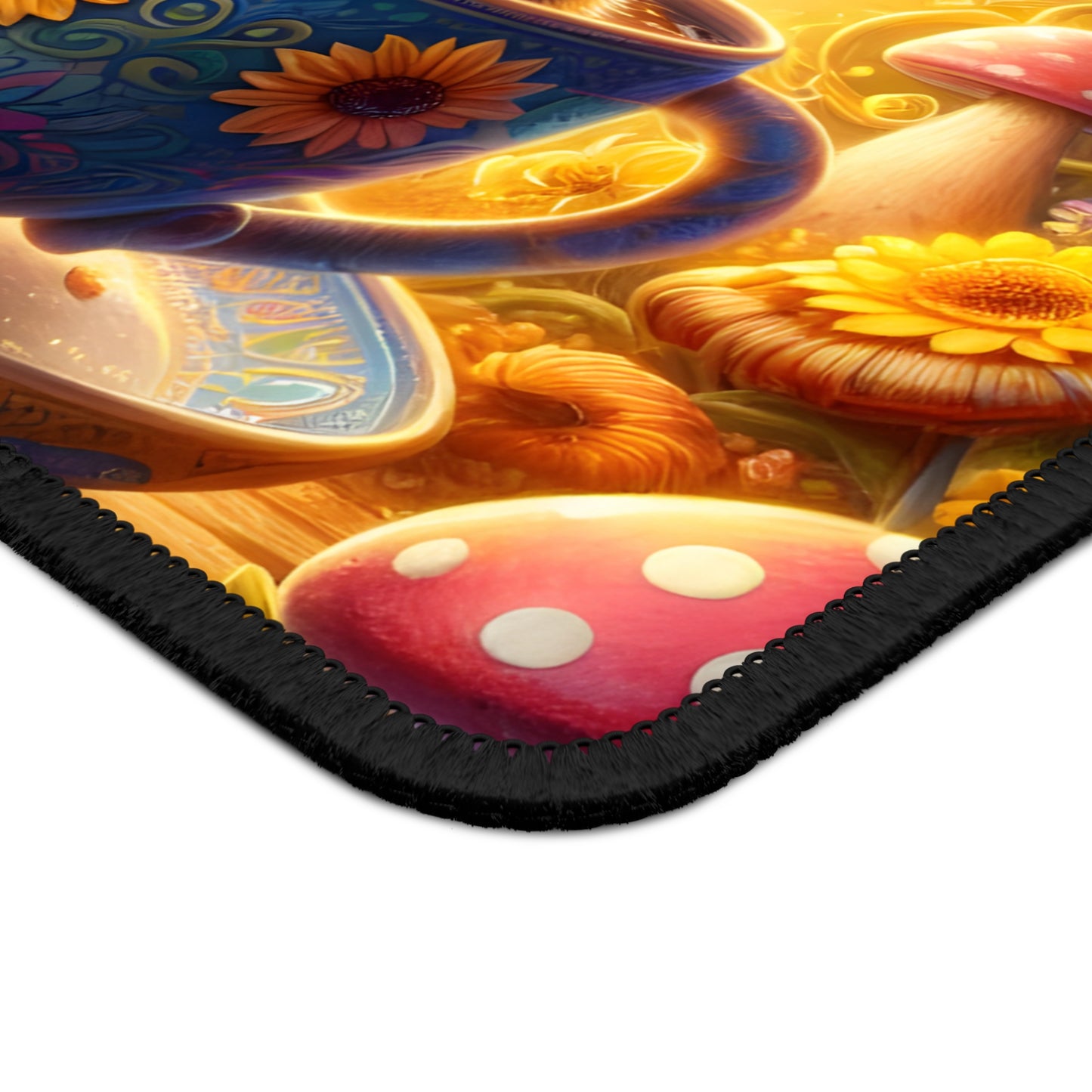 Sunshine Bee in a Teacup Mouse Pad