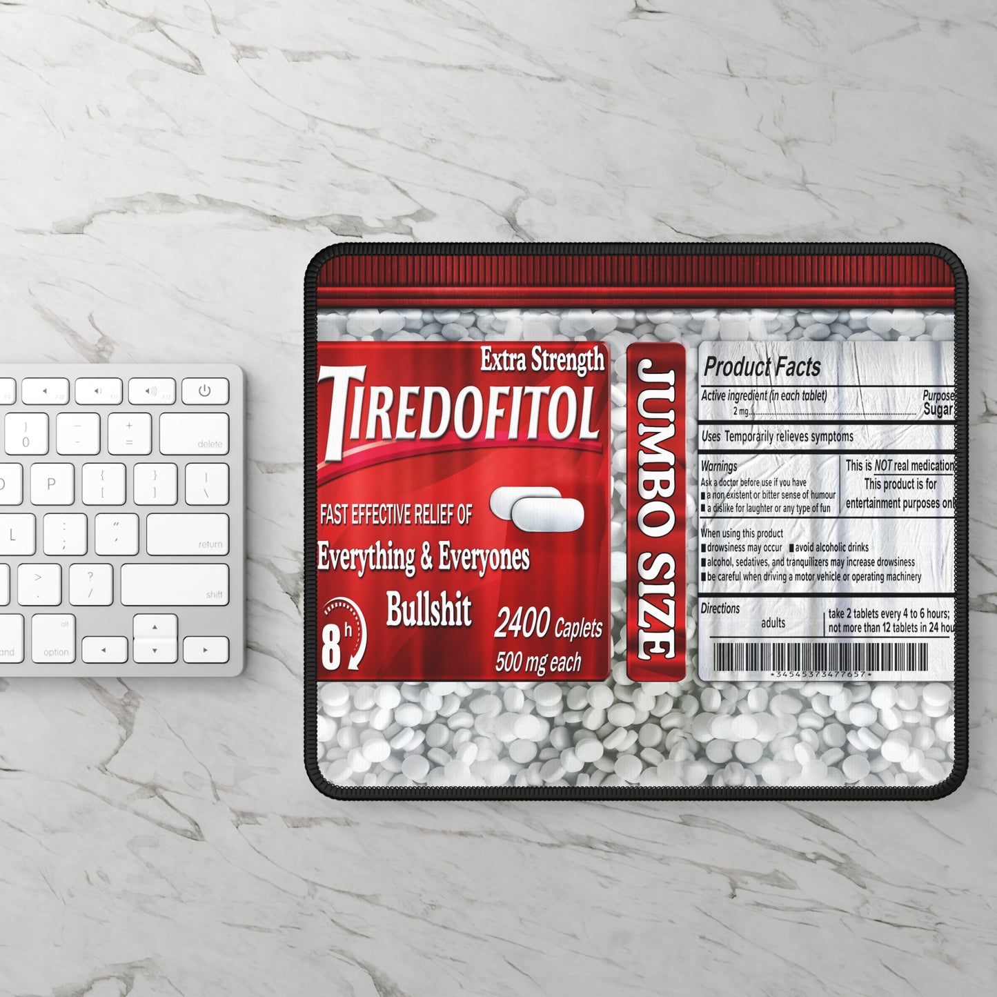 Tiredofitol Mouse Pad