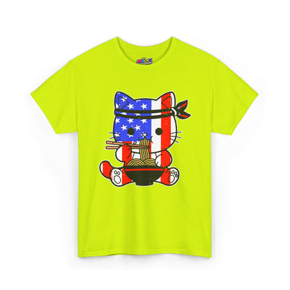 Patriotic Ramen Cat T-Shirt