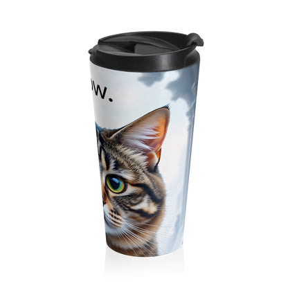 Meow Cat Travel Mug