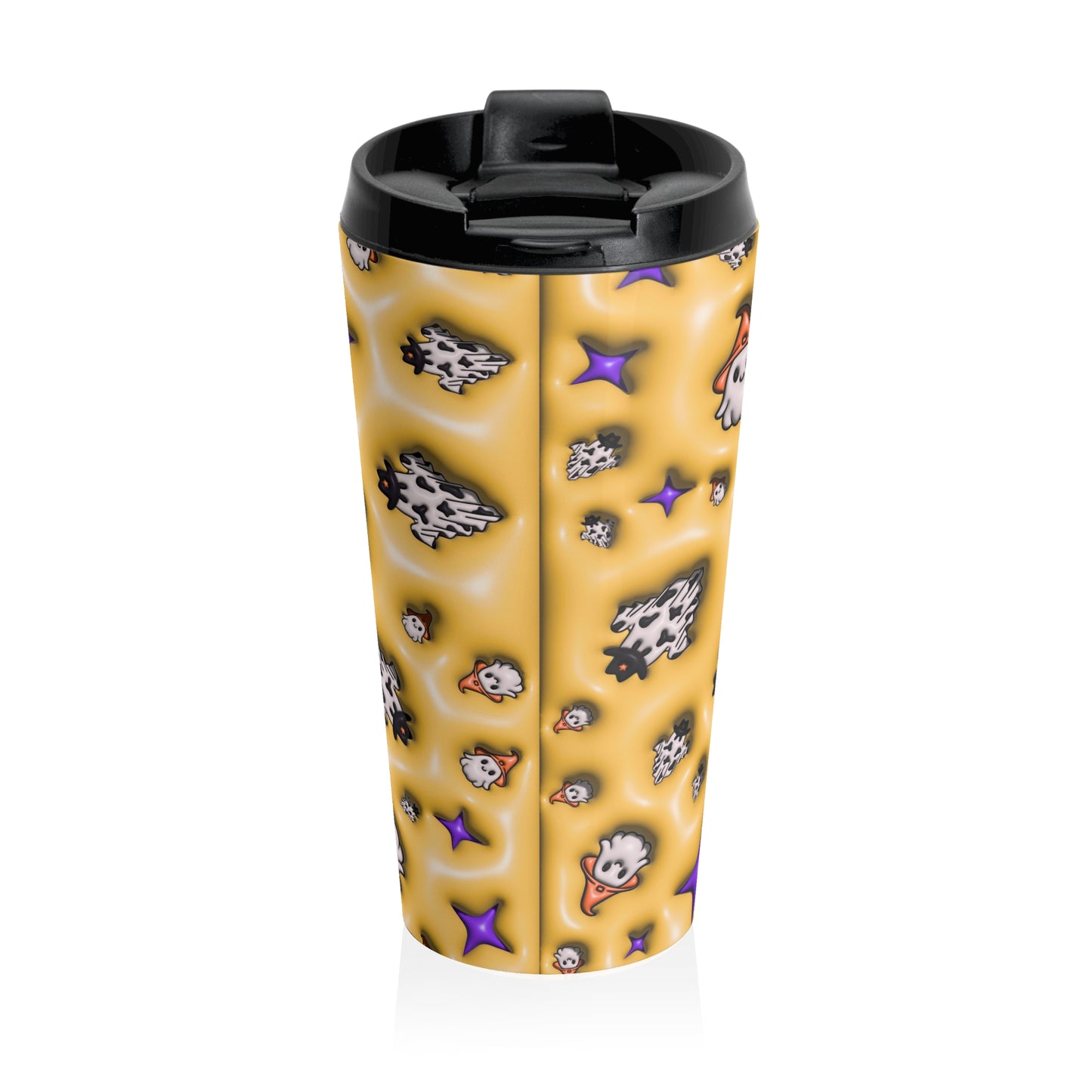 Spooky Ghost Vibes Travel Mug