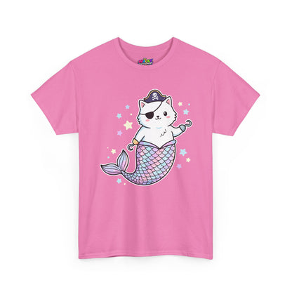 Pirate Mermaid Cat T-Shirt