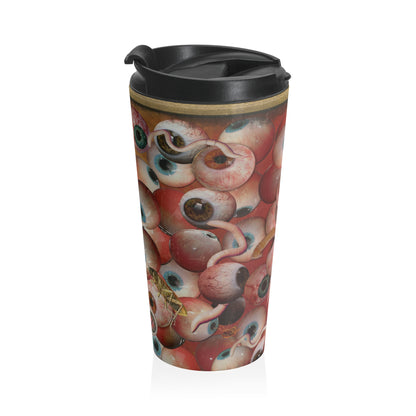 Eyeball Swarm Travel Mug